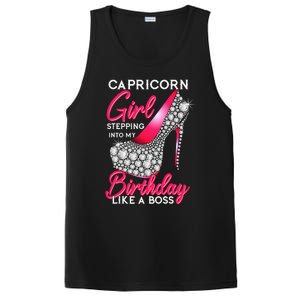 Capricorn  Stepping Into My Birthday Like A Boss Heel PosiCharge Competitor Tank