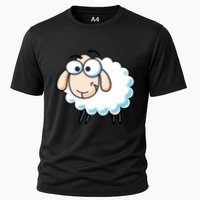 Cute Sheepp Illustration Adorable Sheepp Cooling Performance Crew T-Shirt