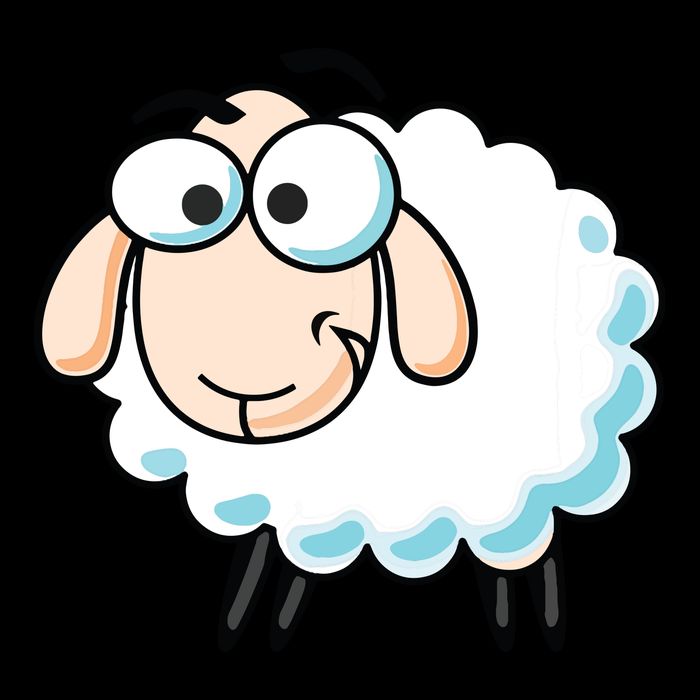 Cute Sheepp Illustration Adorable Sheepp Cooling Performance Crew T-Shirt