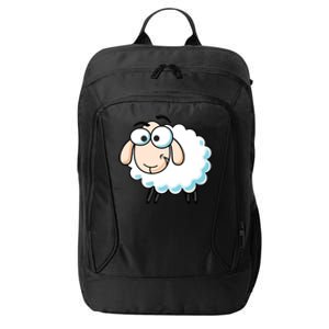 Cute Sheepp Illustration Adorable Sheepp City Backpack