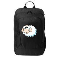Cute Sheepp Illustration Adorable Sheepp City Backpack