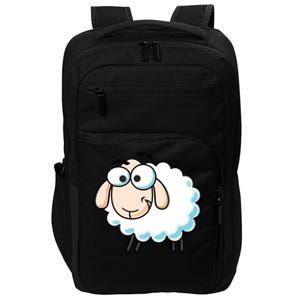 Cute Sheepp Illustration Adorable Sheepp Impact Tech Backpack