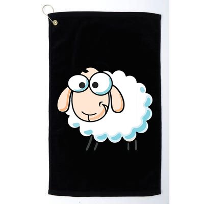Cute Sheepp Illustration Adorable Sheepp Golf Towel