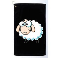 Cute Sheepp Illustration Adorable Sheepp Golf Towel
