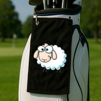 Cute Sheepp Illustration Adorable Sheepp Golf Towel
