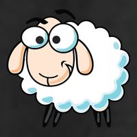 Cute Sheepp Illustration Adorable Sheepp Golf Towel