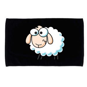 Cute Sheepp Illustration Adorable Sheepp Microfiber Hand Towel