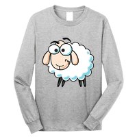 Cute Sheepp Illustration Adorable Sheepp Long Sleeve Shirt