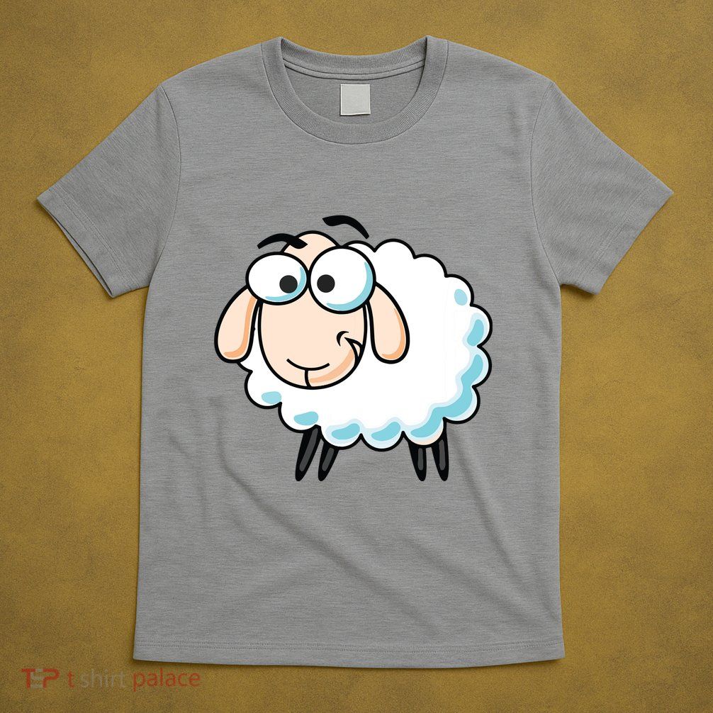 Cute Sheepp Illustration Adorable Sheepp T-Shirt