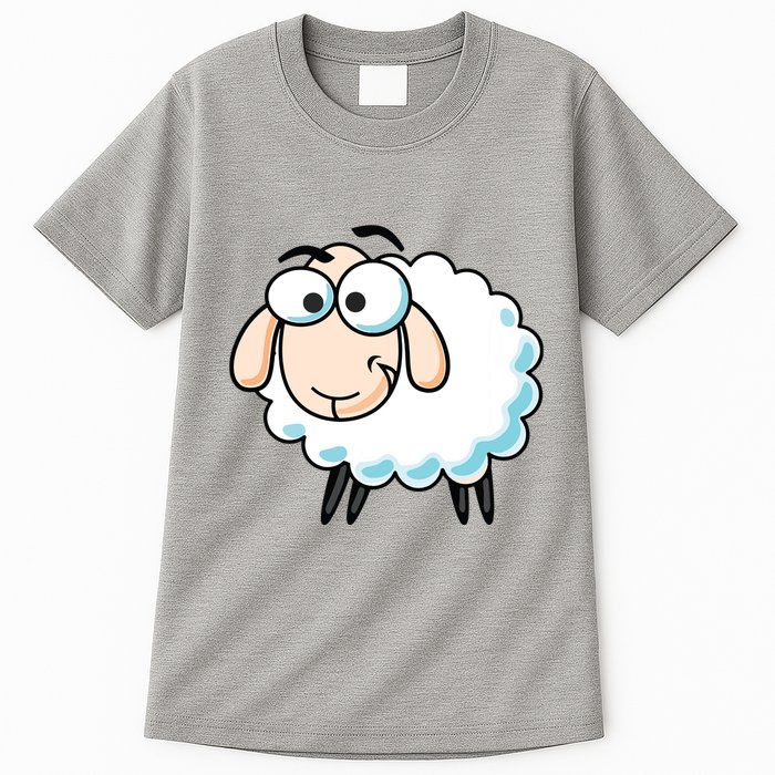 Cute Sheepp Illustration Adorable Sheepp Tall T-Shirt