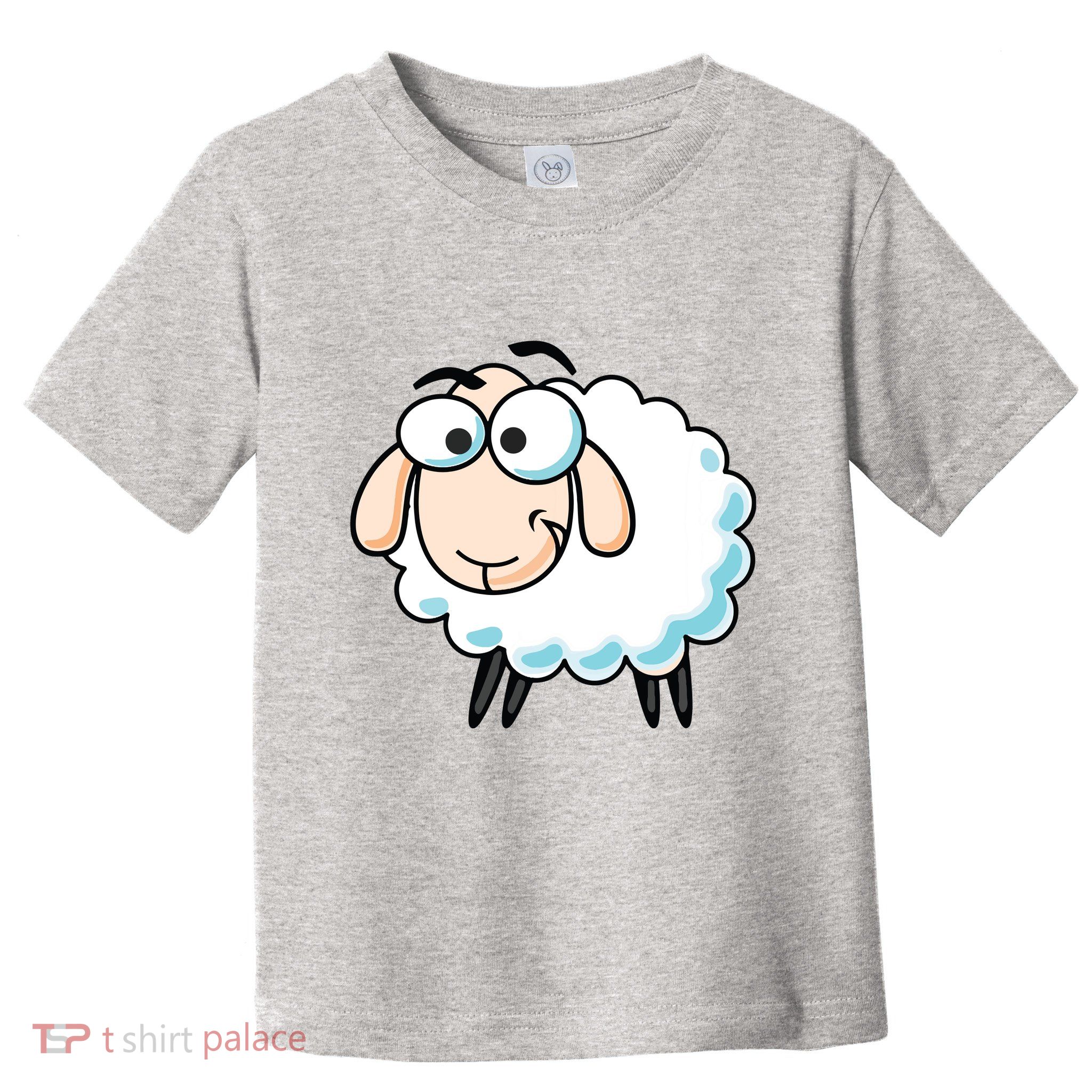 Cute Sheepp Illustration Adorable Sheepp Toddler T-Shirt