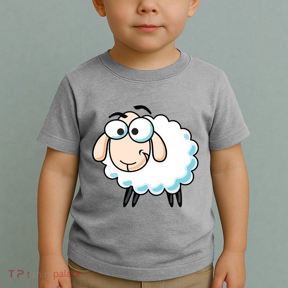 Cute Sheepp Illustration Adorable Sheepp Toddler T-Shirt