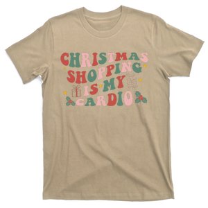 Christmas Shopping Is My Cardio Funny Xmas Christmas T-Shirt