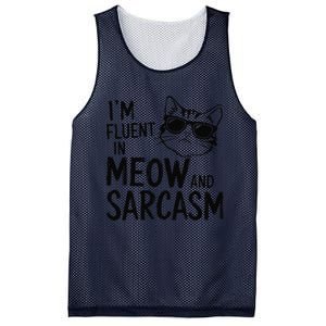 Cat Sarcasm Idea For A Cat Lady Or Cat Person Mesh Reversible Basketball Jersey Tank