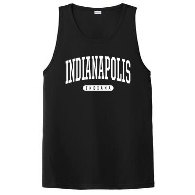 College Style Indianapolis Indiana Souvenir Gift Indy Gift PosiCharge Competitor Tank