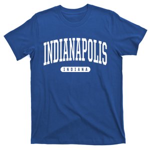 College Style Indianapolis Indiana Souvenir Gift Indy Gift T-Shirt