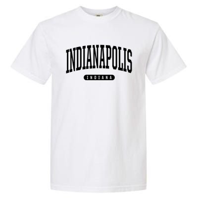 College Style Indianapolis Indiana Souvenir Gift Indy Gift Garment-Dyed Heavyweight T-Shirt