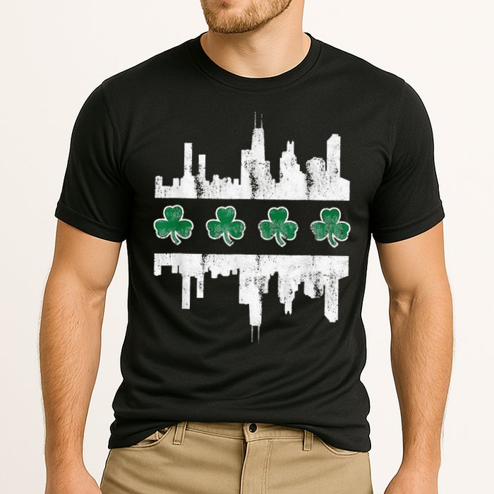Chirish Southside Irish St Patricks Day Chicago Cooling Performance Crew T-Shirt