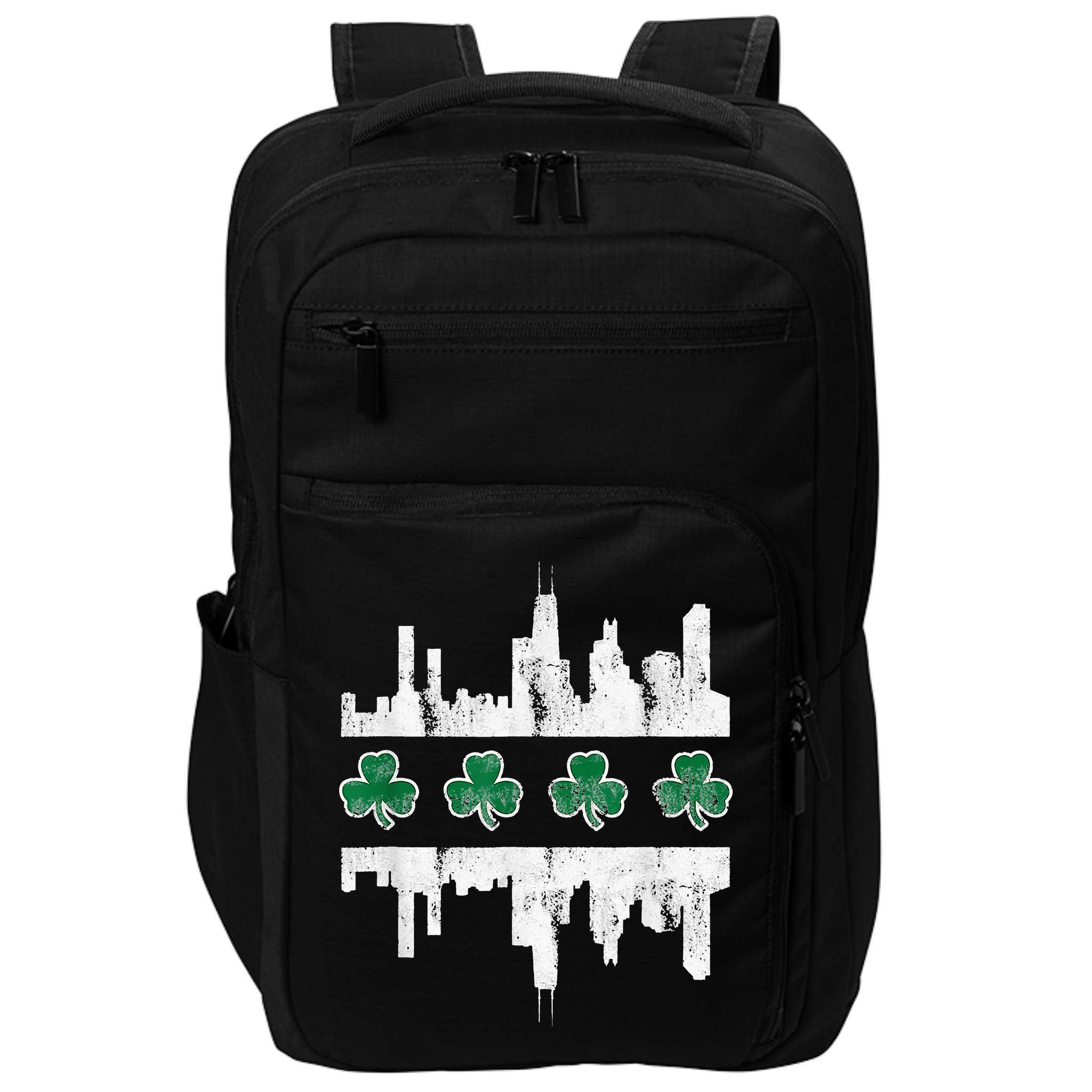 Chirish Southside Irish St Patricks Day Chicago Impact Tech Backpack