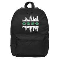 Chirish Southside Irish St Patricks Day Chicago 16 in Basic Backpack