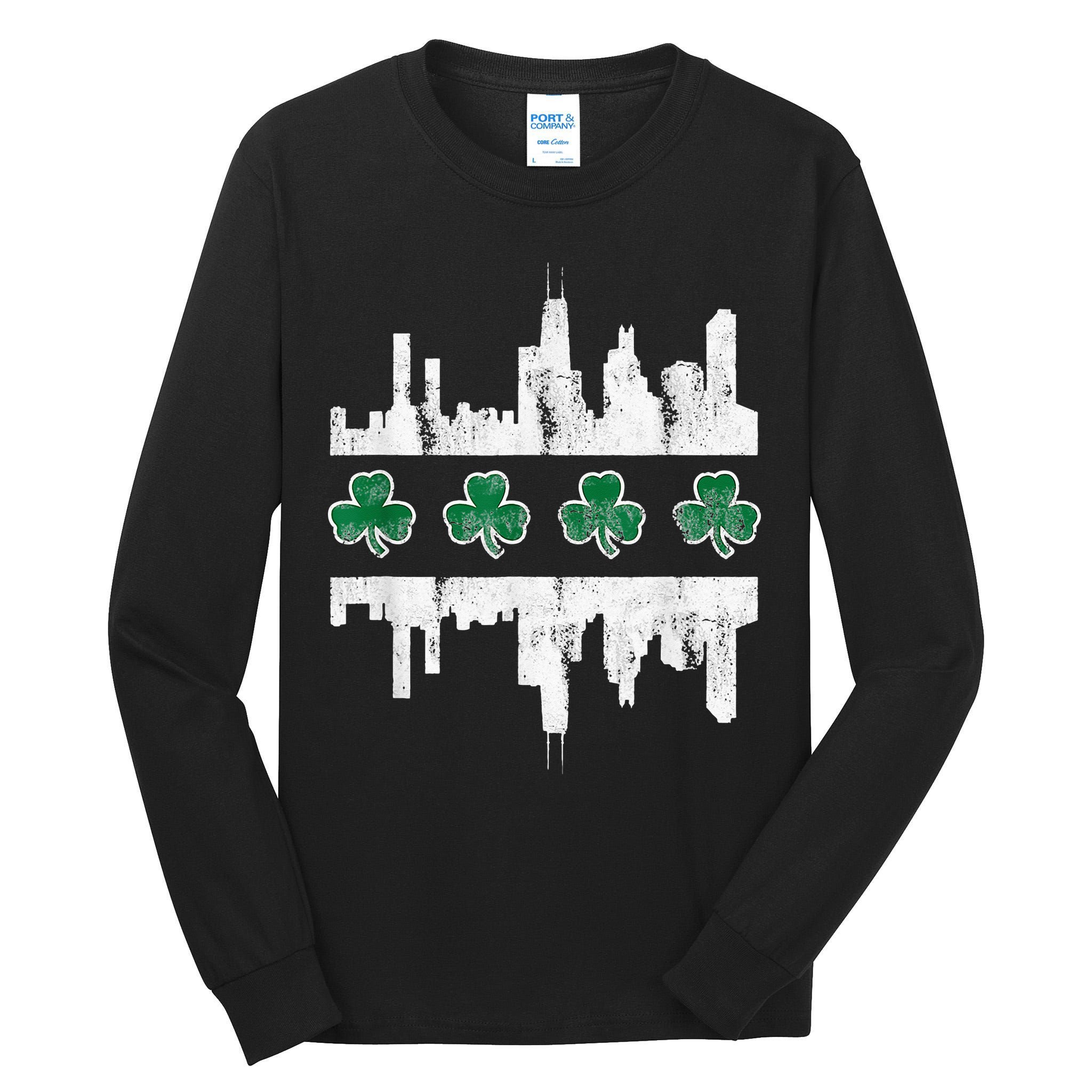 Chirish Southside Irish St Patricks Day Chicago Tall Long Sleeve T-Shirt