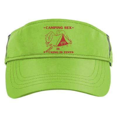 Camping Sex Is Fcking In Tents Naughty Camping Dad Joke Gift Adult Drive Performance Visor