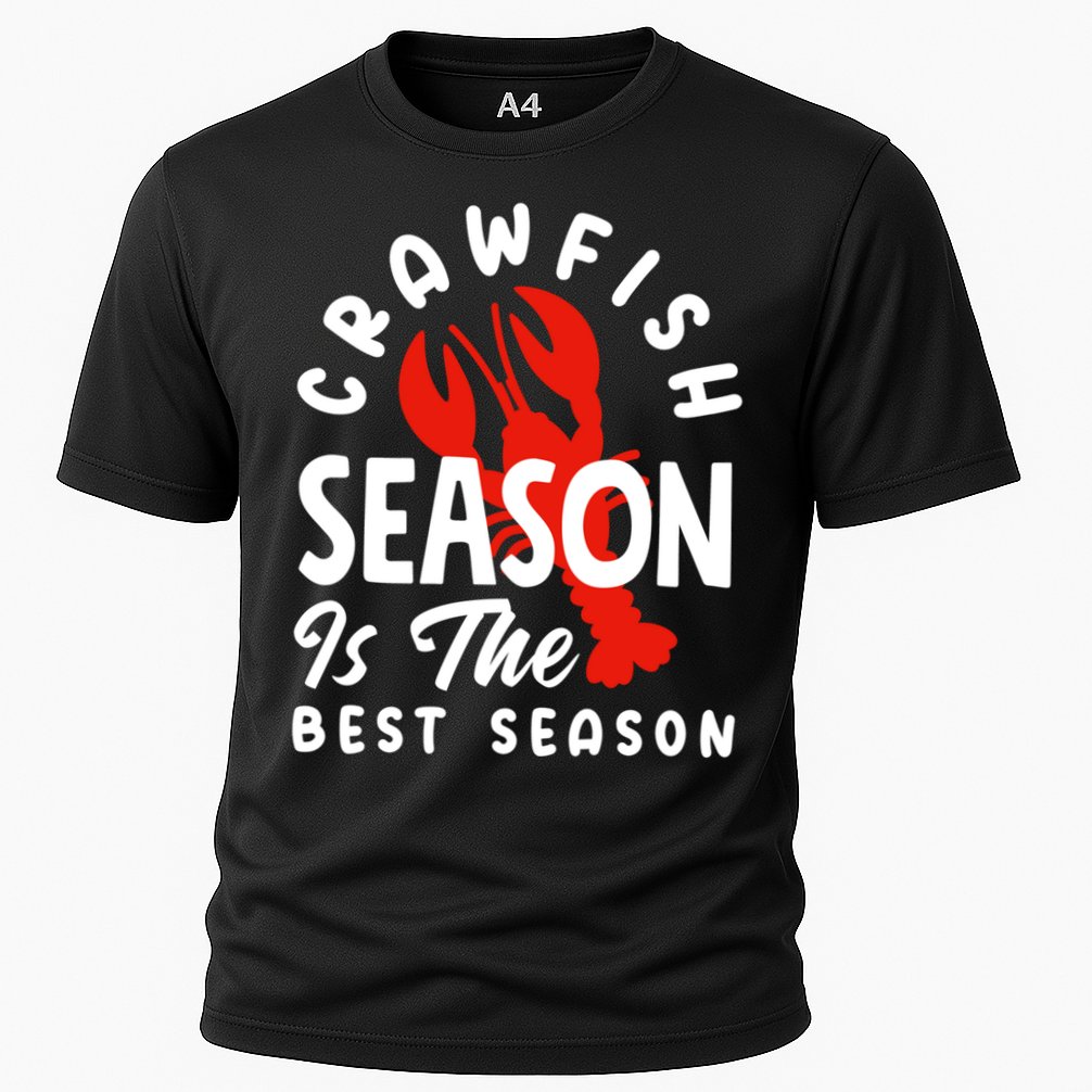 Crawfish Season Is The Best Season Cajunstyle Cool Gift Cooling Performance Crew T-Shirt