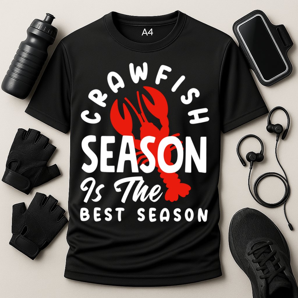 Crawfish Season Is The Best Season Cajunstyle Cool Gift Cooling Performance Crew T-Shirt