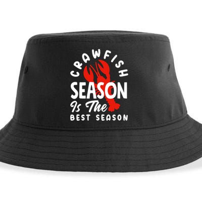 Crawfish Season Is The Best Season Cajunstyle Cool Gift Sustainable Bucket Hat