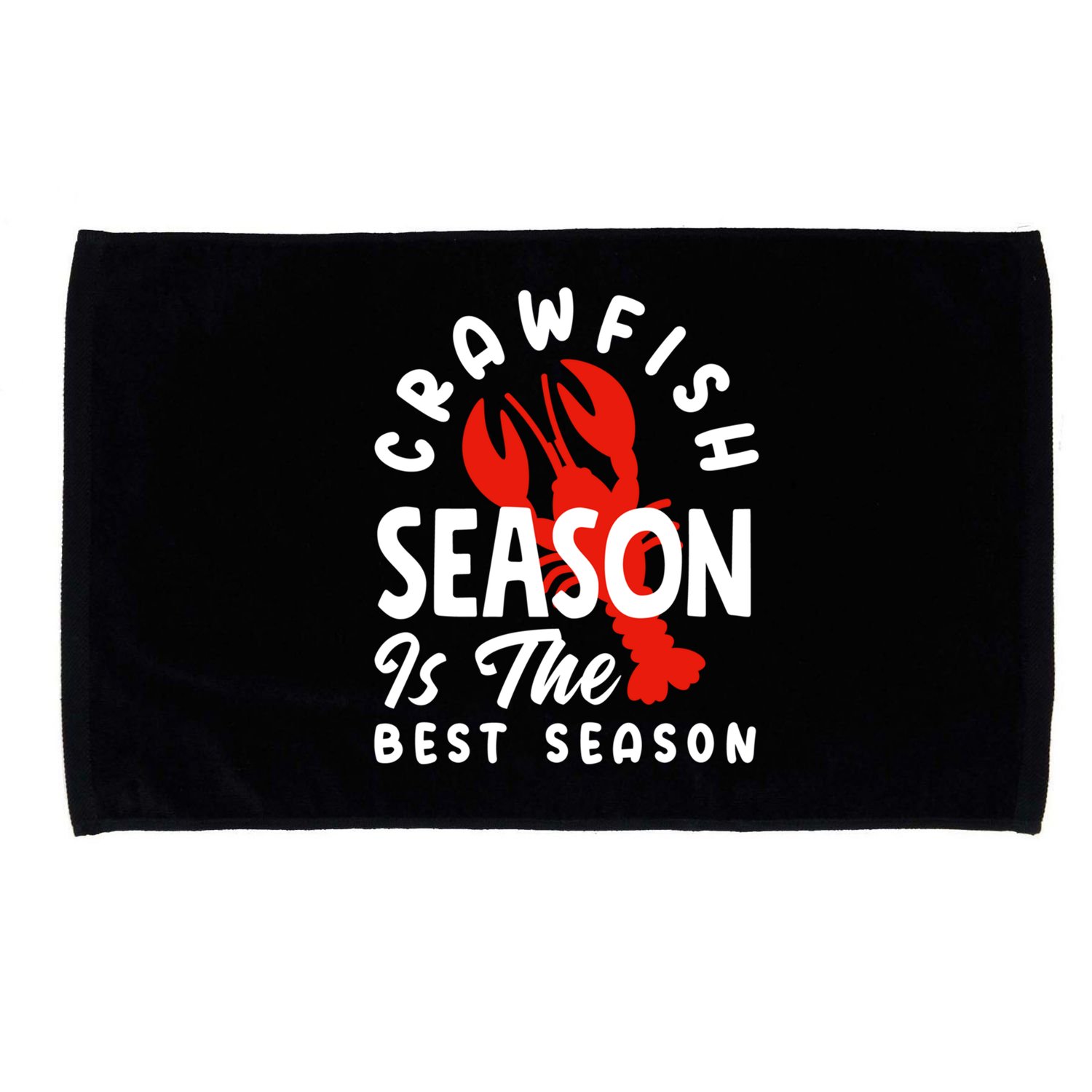 Crawfish Season Is The Best Season Cajunstyle Cool Gift Microfiber Hand Towel