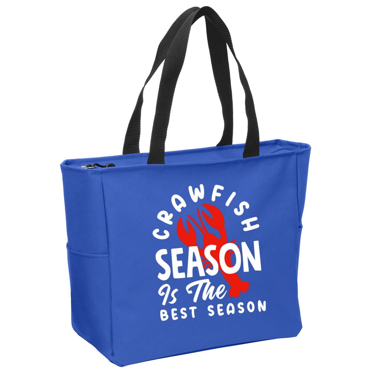 Crawfish Season Is The Best Season Cajunstyle Cool Gift Zip Tote Bag