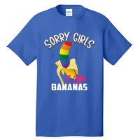 Cool Sorry I Like Bananas Funny Sarcastic Gay Gift Tall T-Shirt