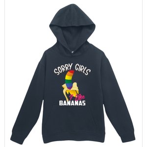 Cool Sorry I Like Bananas Funny Sarcastic Gay Gift Urban Pullover Hoodie