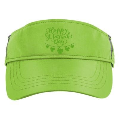 Cool Shamrock Irish Culture Happy St. Patricks Day Women Adult Drive Performance Visor