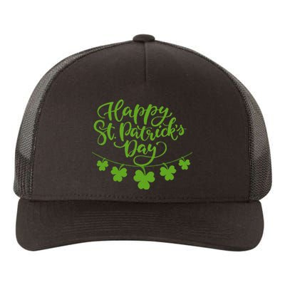 Cool Shamrock Irish Culture Happy St. Patricks Day Women Yupoong Adult 5-Panel Trucker Hat