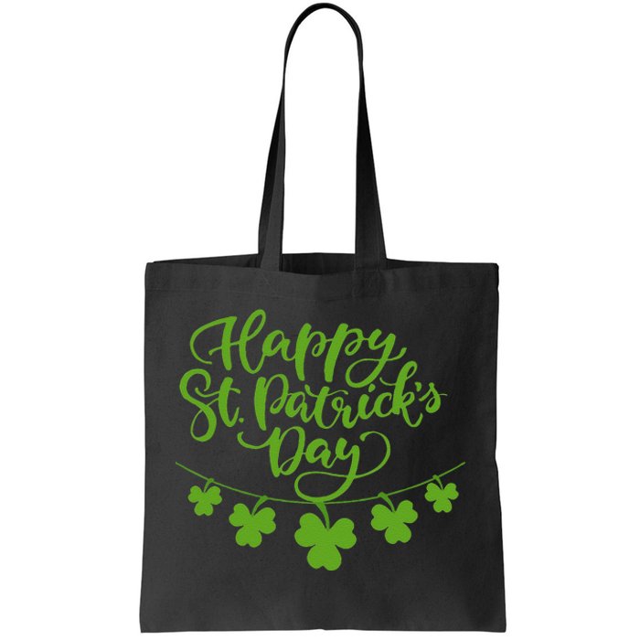 Cool Shamrock Irish Culture Happy St. Patricks Day Women Tote Bag