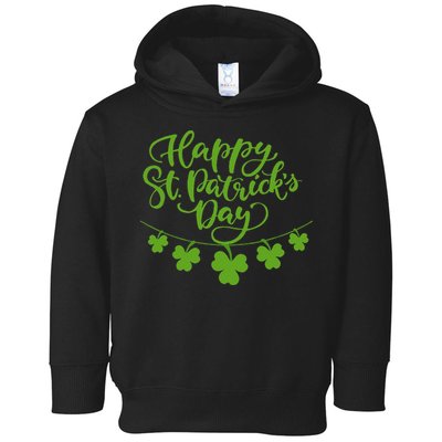 Cool Shamrock Irish Culture Happy St. Patricks Day Women Toddler Hoodie