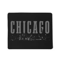 Chicago Skyline Illinois Vintage Chicago Pride Mousepad