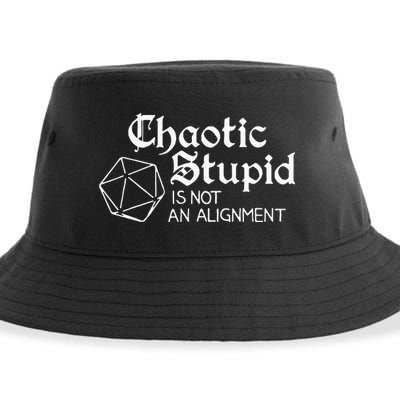 Chaotic Stupid Is Not An Alignment Sustainable Bucket Hat