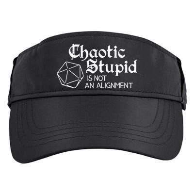 Chaotic Stupid Is Not An Alignment Adult Drive Performance Visor