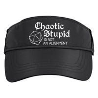 Chaotic Stupid Is Not An Alignment Adult Drive Performance Visor