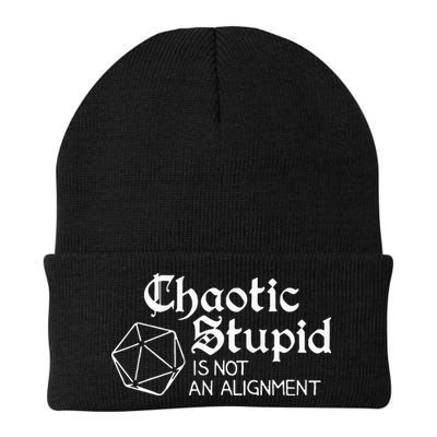 Chaotic Stupid Is Not An Alignment Beanie