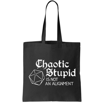 Chaotic Stupid Is Not An Alignment Bag