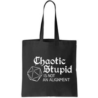 Chaotic Stupid Is Not An Alignment Bag