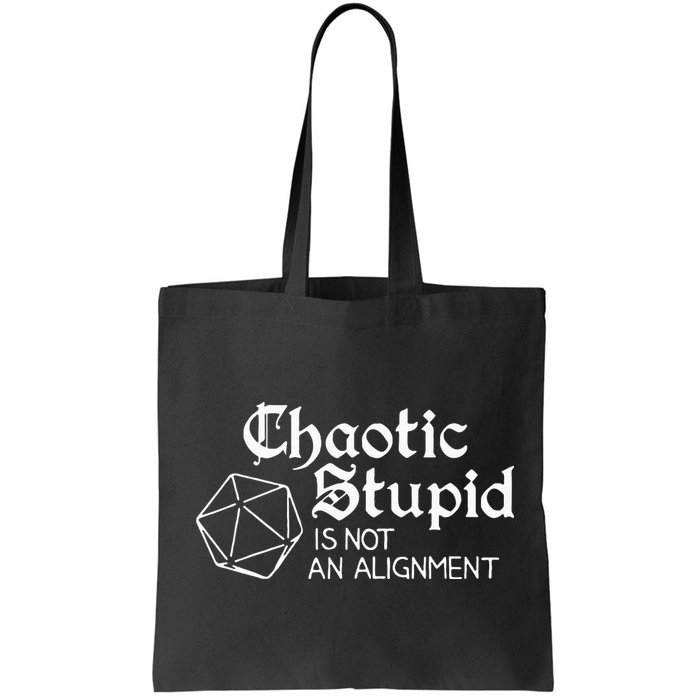 Chaotic Stupid Is Not An Alignment Bag