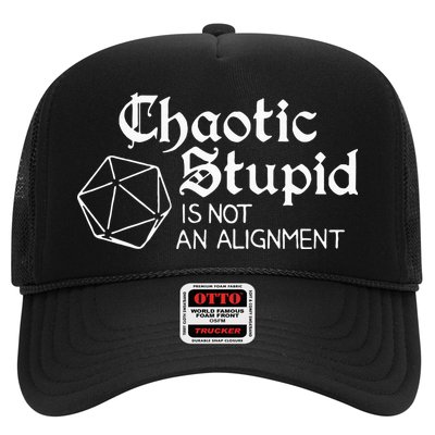 Chaotic Stupid Is Not An Alignment Trucker Hat