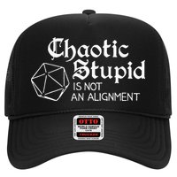 Chaotic Stupid Is Not An Alignment Trucker Hat