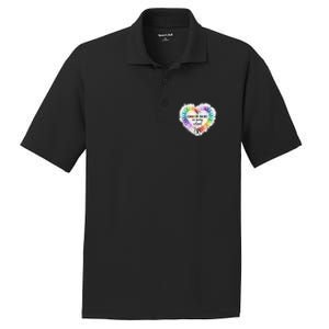 Cancer Sucks In Every Color Cancer Awareness Ribbons Heart Cute Gift PosiCharge RacerMesh Polo