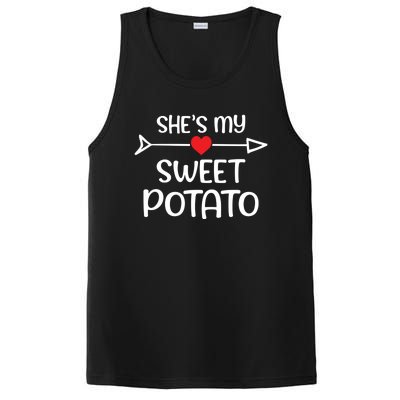 Cute She Is My Sweet Potato Rotic Couple Gift PosiCharge Competitor Tank