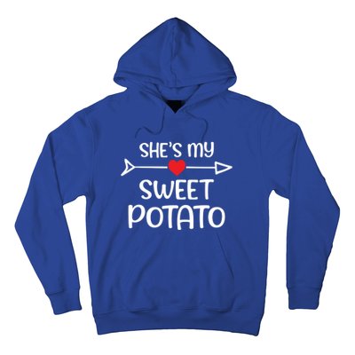 Cute She Is My Sweet Potato Rotic Couple Gift Hoodie